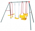 Hurricane Triple Swing Set