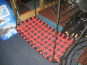 Red and Black Hammock Swing - Indoor Only